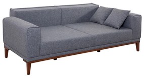 Ciemnoszara rozkładana sofa 223 cm Liones – Artie