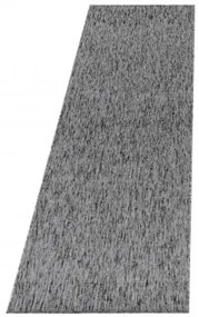 Dywan wykładzinowy na filcu Nizza szary melanż 80 cm x 250 cm