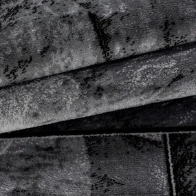 Dywan nowoczesny Parma Granit czarny 240 cm x 340 cm