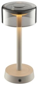 Brilliant - LED ściemniana akumulatorowa dotykowa lampa stołowa RAZOR LED/2,5W/5V 2700K IP44 szara