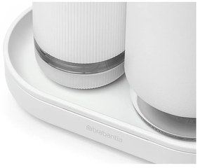 Biały plastikowy stojak na akcesoria do mycia naczyń SinkStyle – Brabantia