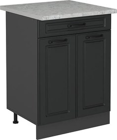 Szafka dolna do kuchni antracytowy domek wiejski 60x60x81.6 r-line