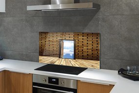 Panel Szklany Trójwymiarowe Drzwi do Nieba