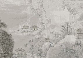 Fototapeta - Chiński krajobraz (196x136 cm)