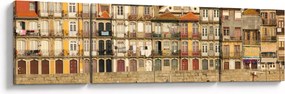 Obraz - Dzielnica Waterfront, Portugalia (170x50 cm)