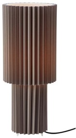 Szara lampa stołowa z tekstylnym kloszem (wysokość 45 cm) Catis – Markslöjd