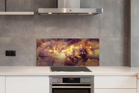 Panel szklany do Kuchni Nowoczesne Wzory Abstrakcyjne