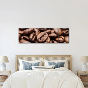 Obraz ziaren kawy (170x50 cm)