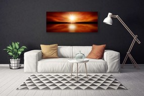 Obraz canvas Niebiański Odblask w Wodzie