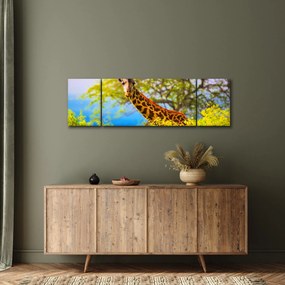Obraz żyrafy w Afryce (170x50 cm)