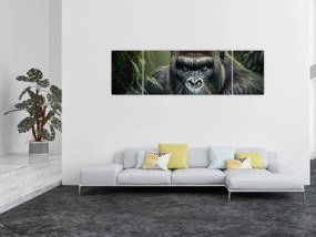 Obraz - Portret goryla (170x50 cm)