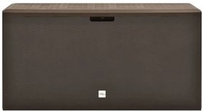 Brązowa pojemna skrzynia ogrodowa T8-R02