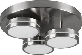 Trio - ściemnialna oprawa sufitowa LED FRANKLIN 3xLED/8,5W/230V średnica 35 cm chrom