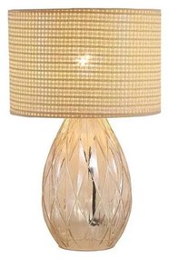 Searchlight EU54636CP - Lampa stołowa DIANE 1xE27/40W/230V