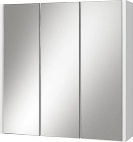 Szafka z lustrem w łazience biały 67.4x17x68 majest