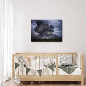 Obraz na szkle - Erupcja wulkanu (70x50 cm)