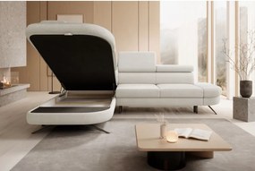 Narożnik OTIS L Lewostronny Regulowane Zagłówki wolnostojący tkanina AURORA 01 WERSAL