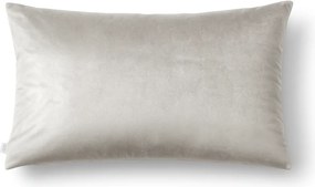 Kremowa poszewka ozdobna z grubego weluru Werona - prostokątna