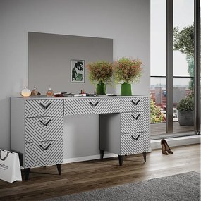 Stolik do przebierania szary 150x45x78.1 anett