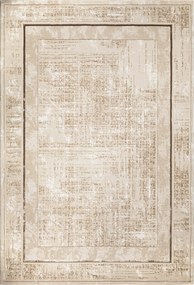 Dywan vintage Beyond Ramka beżowy 140 cm x 190 cm