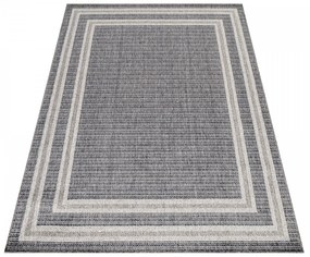 Dywan płaskotkany Aruba szary 160 cm x 230