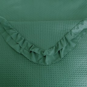 Narzuta na łóżko MONTEGO, zielona Rozmiar: 200 x 220 cm