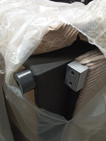 PROMOCJA Beżowy narożnik w kształcie U SMART COSARO 295x140 cm II jakość