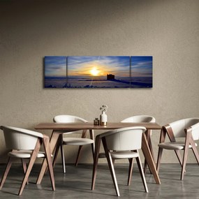 Obraz - krajobraz polarny (170x50 cm)
