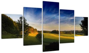 Obraz - Górska łąka (125x70 cm)