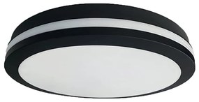 LED Plafon zewnętrzny MARLON LED/18W/230V 4000K IP54 czarny