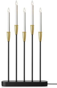 Czarna świąteczna dekoracja świetlna Nice – Markslöjd