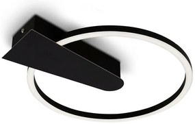 Briloner 3542-015 - LED ściemnialna lampa sufitowa NICO LED/12W/230V czarna