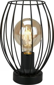 Lampa stołowa 1xE27/25W/230V czarna