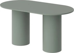 Pastelowy owalny stół Roseto Hubertus