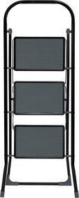 Drabina metalowa 3 stopniowa, 73,5 x 105,3 cm
