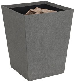 Szary kosz na śmieci Sofia Canvas Paper Laminate – Bigso