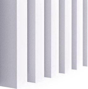 Lamele ścienne 12 szt. biały mat M2-C49
