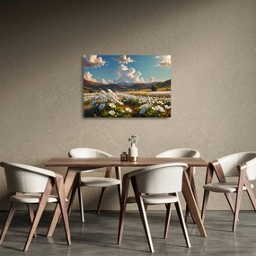 Obraz na szkle - Spokojny krajobraz (70x50 cm)