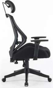 Ergonomiczne krzesło biurowe Q-406M Signal, zgodne z normą BHP