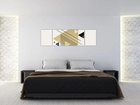 Obraz - Kształty geometryczne N⁰4 (170x50 cm)