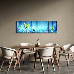 Obraz - Mistyczna leśna polana (170x50 cm)