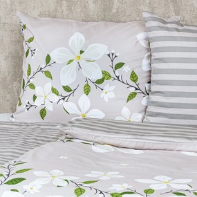4Home Pościel bawełniana Jasmine Love, 220 x 200 cm, 2 szt. 70 x 90 cm