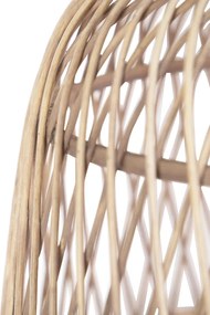 Rustykalna lampa wisząca z rattanu - Calamus