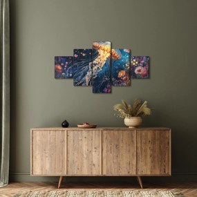 Obraz - Magiczna meduza (125x70 cm)