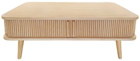 Stolik w dekorze dębu 58x107.5 cm Rove – Woodman