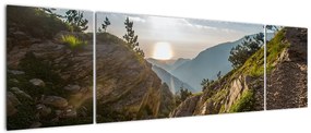 Obraz - Góra Olimp (170x50 cm)
