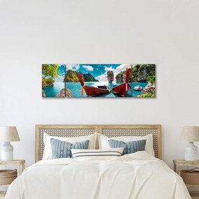 Obraz- Raj na ziemi (170x50 cm)