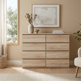 Komoda NUDO 120 cm do Salonu Sypialni Dąb sonoma