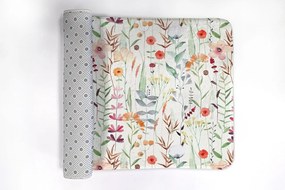 Dywanik łazienkowy Dywanik łazienkowy Rośliny Kwiaty Wzór