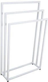 Biały stojak na ręczniki 75 cm X11 H3-H27